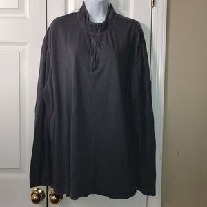 Crown & Ivy Sun Washed gray shirt  Sz XXL
